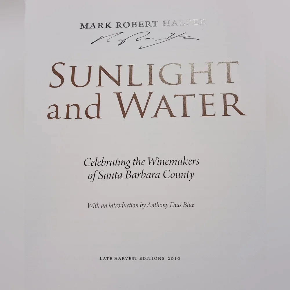 Sunlight and Water Book - Red Cover